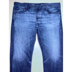 AG Adriano Goldschmied The Protege Straight Leg Jeans Blue 40x34 BM7645 Mens